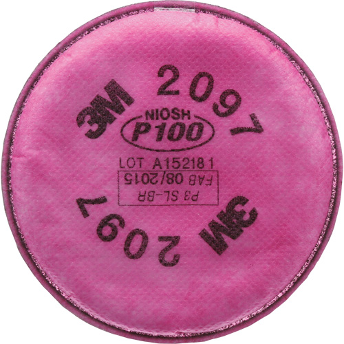 Pr&eacute;filtres pour respirateurs s&eacute;rie 2000, Filtre contre les particules, Vapeurs organiques/P100 Mukwa Safety Services