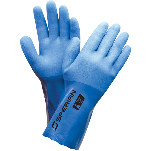 Gants &agrave; triple enduit, Taille T-Grand/10, 12" lo, PVC, Doublure en Ouat&eacute;e,  Mukwa Safety Services