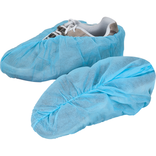 Couvre-chaussures, T-Grand, Polypropyl&egrave;ne, Bleu Mukwa Safety Services