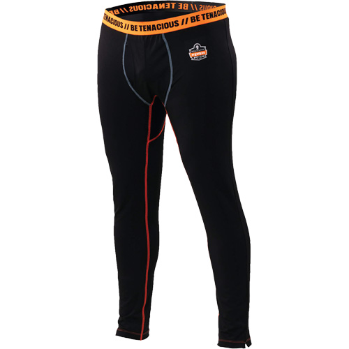 Thermal Pants, Men's, Medium, Black Mukwa Safety Services