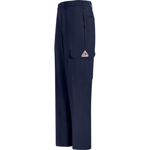 Flame-Resistant Cool Touch&reg; 2 Cargo Pants, 32, x 37, Navy Blue, 10.1 cal/cm² Mukwa Safety Services