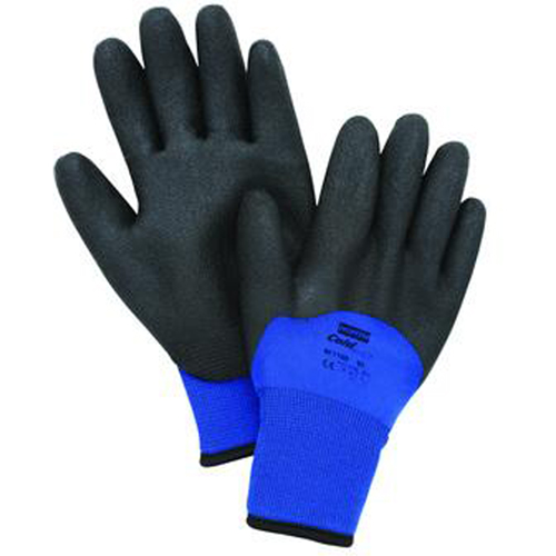 Gants North Northflex Cold Grip, 8/Moyen, R&ecirc;vetement PVC, Calibre 15, Enveloppe en Nylon Mukwa Safety Services