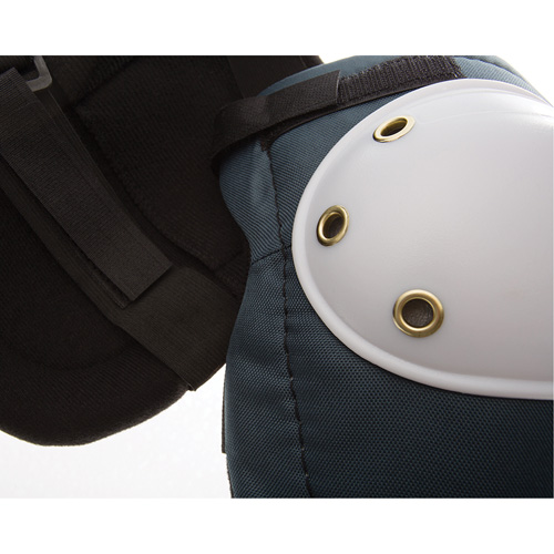 Flexible Knee Pads, Hook and Loop Style, Plastic Caps, Foam Pads Mukwa Safety Services