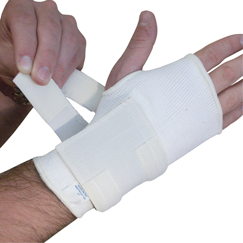 Ambidextrous Wrist Supports, Cotton/Elastic, Small Mukwa Safety Services