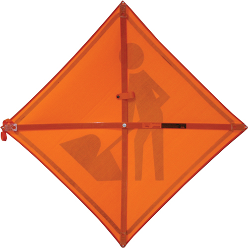 Tilt-Adjust Cross Ribs Sign Supports (Supports Only) Mukwa Safety Services
