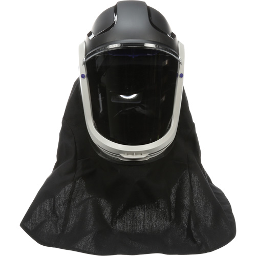 Assemblage de casque Versaflo avec visi&egrave;re de premi&egrave;re qualit&eacute; et enveloppe r&eacute;sistante aux flammes, Universel, Casque rigide, Bavette Simple Mukwa Safety Services