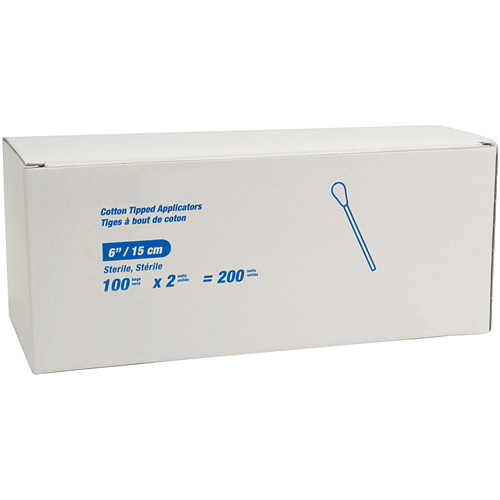 Coton-tiges 6" Mukwa Safety Services
