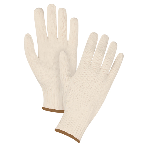 Gants en tricot de poids lourd, Poly/coton, Calibre 7, T-Grand Mukwa Safety Services