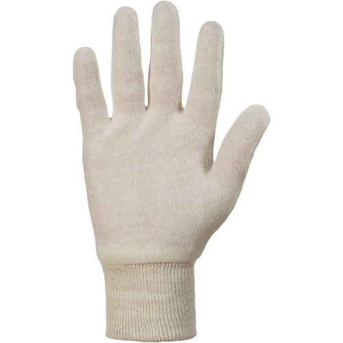 Gants tricot&eacute;s Superior ML80K, Taille unique, Blanc, Non doubl&eacute;, Poignet en tricot Mukwa Safety Services