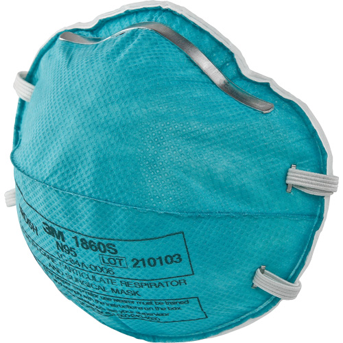 1860S Particulate Healthcare Respirator, N95, NIOSH Certified, Small Mukwa Safety Services