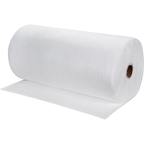 Rouleaux absorbants souffl&eacute;es de premi&egrave;re qualit&eacute;, Poids moyen, 150' lo x 30" la, Absorption 40 gal. Mukwa Safety Services