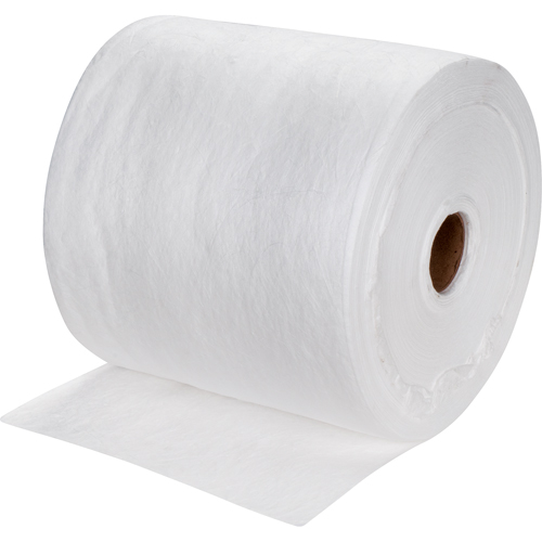 Rouleaux absorbants souffl&eacute;es de premi&egrave;re qualit&eacute;, Poids moyen, 150' lo x 15" la, Absorption 20 gal. Mukwa Safety Services