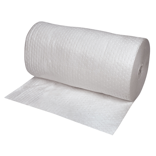 Rouleaux absorbants lamin&eacute;s (SMS) de premi&egrave;re qualit&eacute;, Poids moyen, 150' lo x 30" la, Absorption 40 gal. Mukwa Safety Services