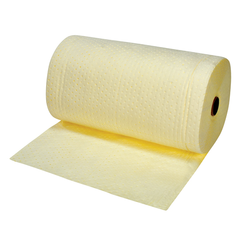 Premium Bonded Sorbent Pads, Heavyweight, 150' L x 30" W, 50 gal. Absorbancy Mukwa Safety Services