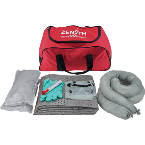 Vehicle Spill Kit, Universal, Bag, 10 US gal. Absorbancy Mukwa Safety Services