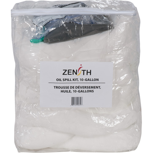 Premium Truck Spill Kit, Oil Only, Bag, 10 US gal. Absorbancy Mukwa Safety Services