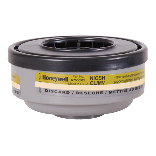 North&reg; N Series Respirator Cartridges, Gas/Vapour Cartridge, Mercury Vapour/Chlorine Gas Mukwa Safety Services