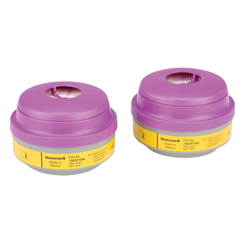 North&reg; N Series Respirator Cartridges, Gas/Vapour Cartridge, Organic Vapour/Acid Gas/P100 Mukwa Safety Services