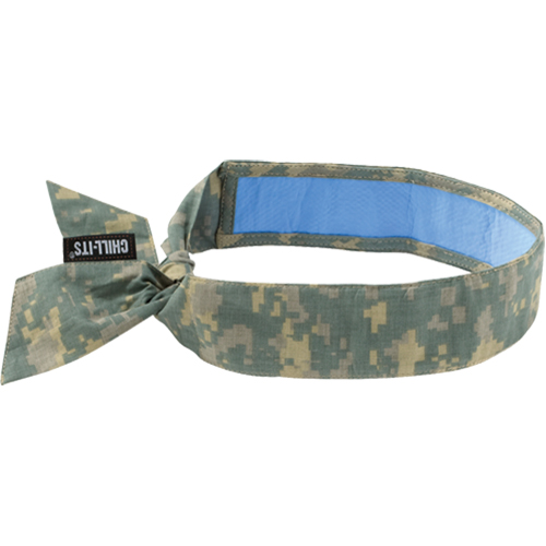 Chill-Its&reg; 6700CT Cooling Bandanas, Green Mukwa Safety Services