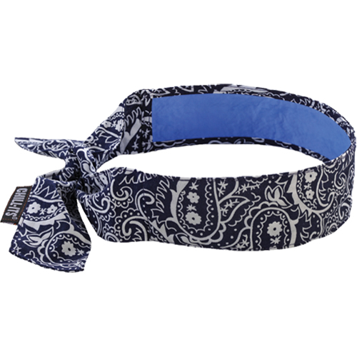 Foulards 6700CT de refroidissement en tissu de serviette Chill-Its, Bleu Mukwa Safety Services