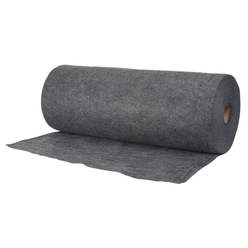 Industrial Sorbent Roll, 36" W x 100' L, Heavyweight Mukwa Safety Services