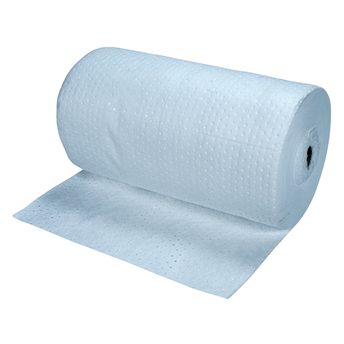 Rouleaux absorbants li&eacute;s bleus de premi&egrave;re qualit&eacute;, Poids moyen, 150' lo x 30" la, Absorption 40 gal. Mukwa Safety Services