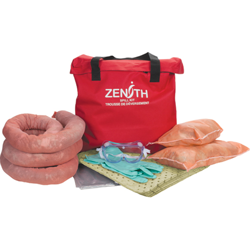 Truck Spill Kit, Hazmat, Bag, 10 US gal. Absorbancy Mukwa Safety Services