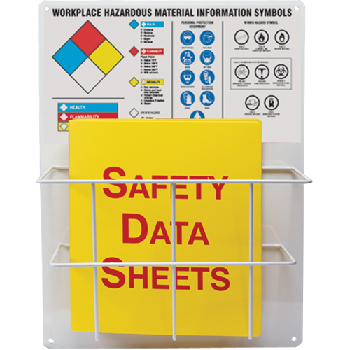 Haz-Mat Basket Style Centre Boards, English, Binders Included Mukwa Safety Services