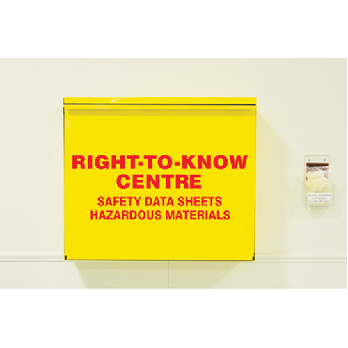 Armoires de rangement, Anglais, Compris reliures Mukwa Safety Services