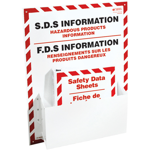 Safety Data Sheet Information Stations, English & French, Binders Included Mukwa Safety Services