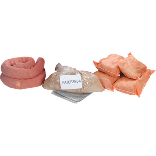 Trousse de rechange pour v&eacute;hicule de service, 10 gallons, Mati&egrave;res dangereuses Mukwa Safety Services
