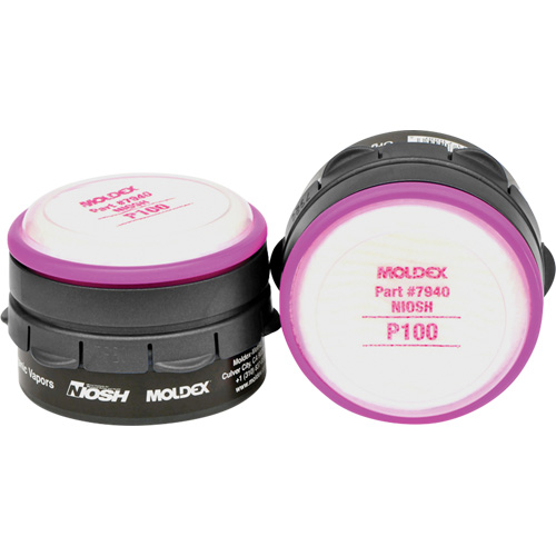 Respirator Cartridges, Combination Gas/Vapour Cartridge and Particulate Filter/Gas/Vapour Cartridge, Organic Vapour/P100 Mukwa Safety Services