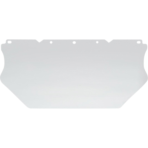 V-Gard&reg; Visor PC for General Purpose, Polycarbonate, Clear Tint Mukwa Safety Services