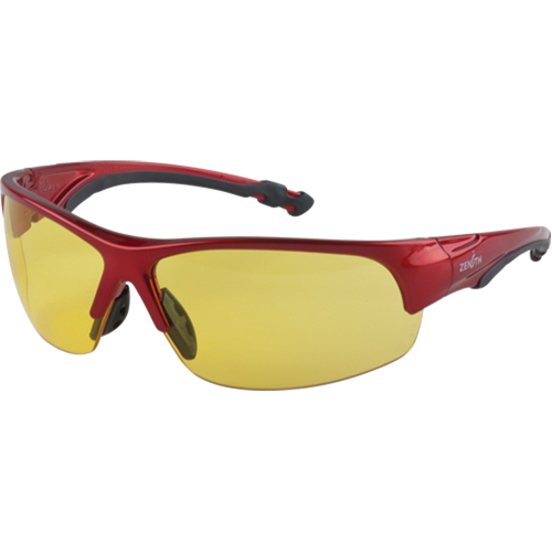 Lunettes de s&eacute;curit&eacute; s&eacute;rie Z1900, Lentille Ambr&eacute;e, Anti-&eacute;gratignures, R&eacute;pond ou surpasse la norme CSA Z94.3 Mukwa Safety Services