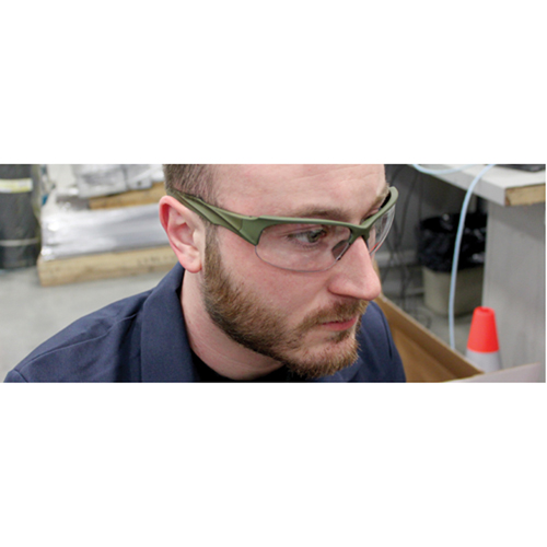 Lunettes de s&eacute;curit&eacute; s&eacute;rie Z2000, Lentille Transparent, Anti-&eacute;gratignures, R&eacute;pond ou surpasse la norme CSA Z94.3 Mukwa Safety Services