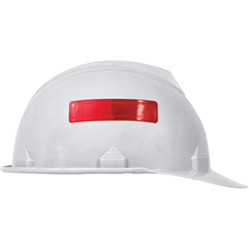 Autocollants r&eacute;tror&eacute;fl&eacute;chissants pour casques de s&eacute;curit&eacute; Mukwa Safety Services