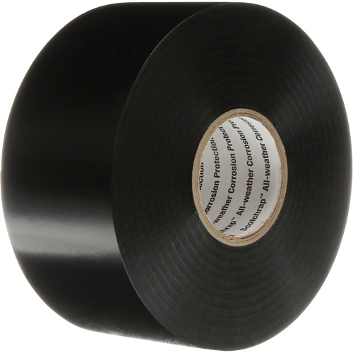 Scotchrap All-Weather Corrosion Protection Tape, 50.8 mm (2") x 30.48 m (100'), Black Mukwa Safety Services