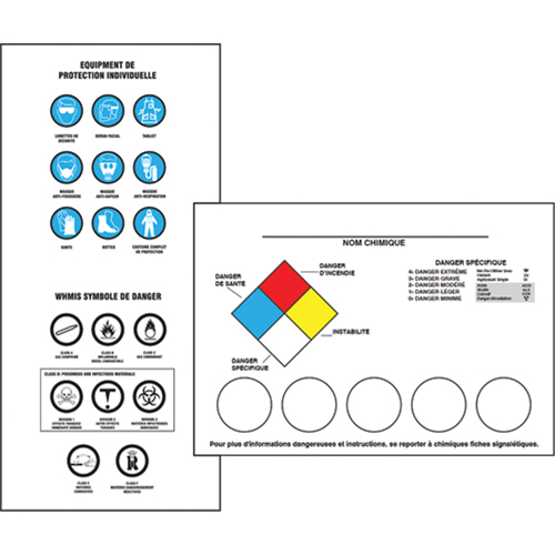 Right-To-Know Labeling Kits Mukwa Safety Services