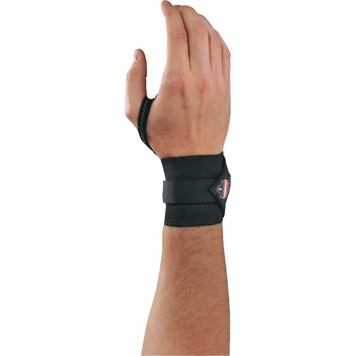 Serre-poignets avec boucle de pouce mod&egrave;le 420 Proflex , &eacute;lastique, Moyen/Petit Mukwa Safety Services