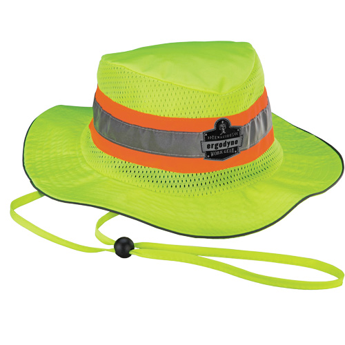 Chill-Its&reg; 8935CT Evaporative Cooling Ranger Hat, Hi-Vis Lime Mukwa Safety Services