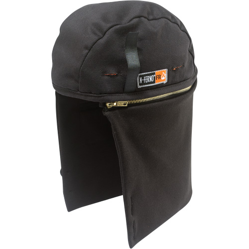 N-Ferno 6880 Two-Layer FR Winter Liner, Black, Cotton/Fleece/Modacrylic Mukwa Safety Services