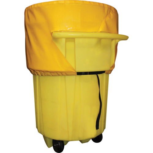 Couvercle en poly pour les surconteneurs avec roues de 95 gallons Mukwa Safety Services