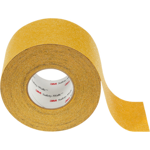 Safety-Walk Slip-Resistant Tape, 4" x 60', Yellow Mukwa Safety Services