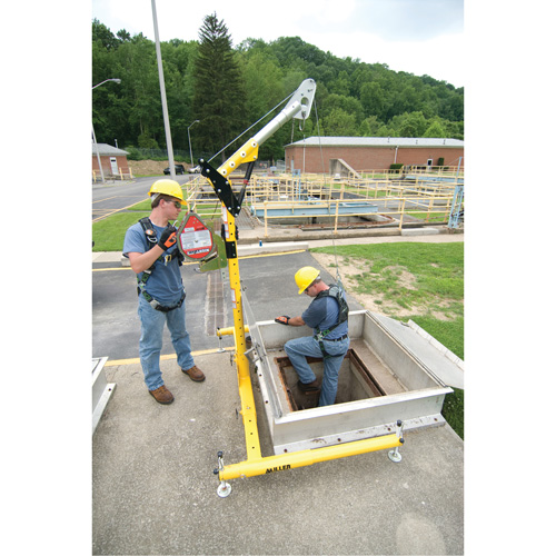 4-Piece Hoist System with Manhandler Hoist/Winch Mukwa Safety Services