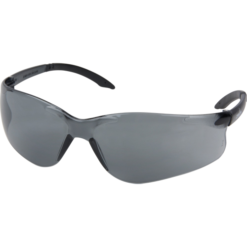 Z2400 Series Safety Glasses, Grey/Smoke Lens, Anti-Scratch, ANSI Z87+/Meets/Exceeds CSA Z94.3 Mukwa Safety Services