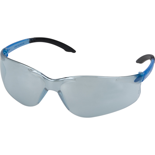 Z2400 Series Safety Glasses, Blue/Indoor/Outdoor Mirror Lens, Anti-Scratch, ANSI Z87+/Meets/Exceeds CSA Z94.3 Mukwa Safety Services