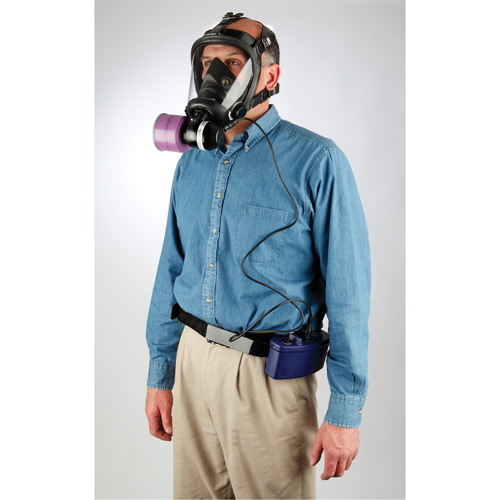 APR motoris&eacute; facial s&eacute;rie PR500, Respirateur &agrave; masque, Pile NiCd Mukwa Safety Services