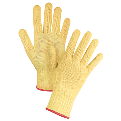 Gants tricot&eacute;s sans couture, Taille Petit/7, Calibre 7, Enveloppe en Kevlar, ASTM ANSI niveau A2/EN 388 niveau 3 Mukwa Safety Services