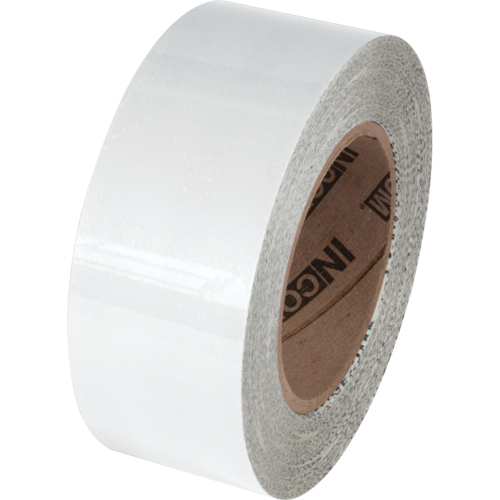 Ruban de marquage pour plancher Tuff Mark, 4" x 100', Polyester, Blanc Mukwa Safety Services