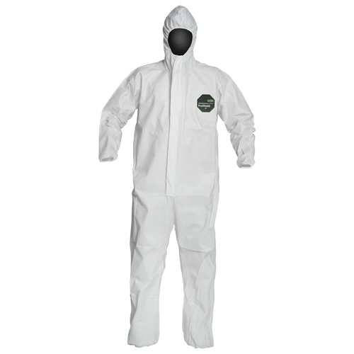 Combinaisons ProShield 50, Petit, Blanc, Microporeux Mukwa Safety Services
